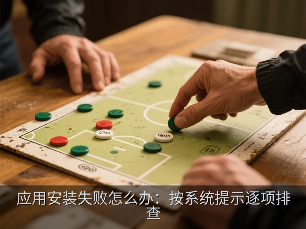 应用安装失败怎么办：按系统提示逐项排查